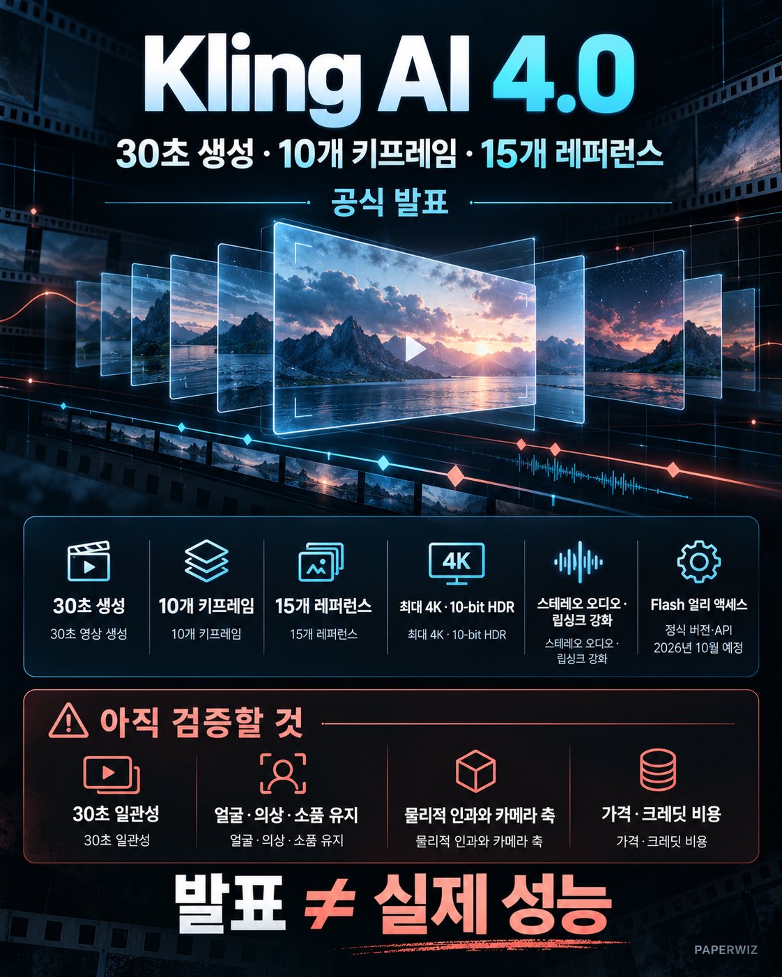 Kling 4.0 规格梳理:30 秒、10 关键帧、15 参考
