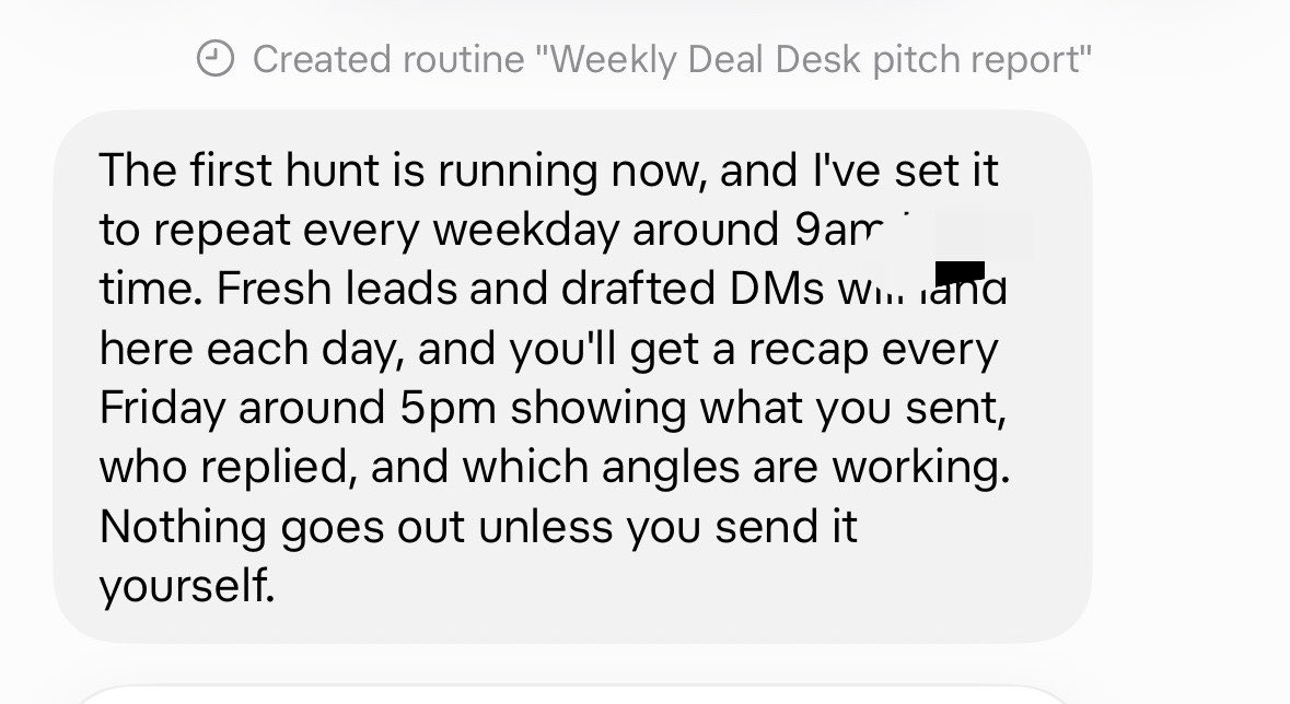 A three-bot Grok team for finding paid gigs (image 3 of 3)