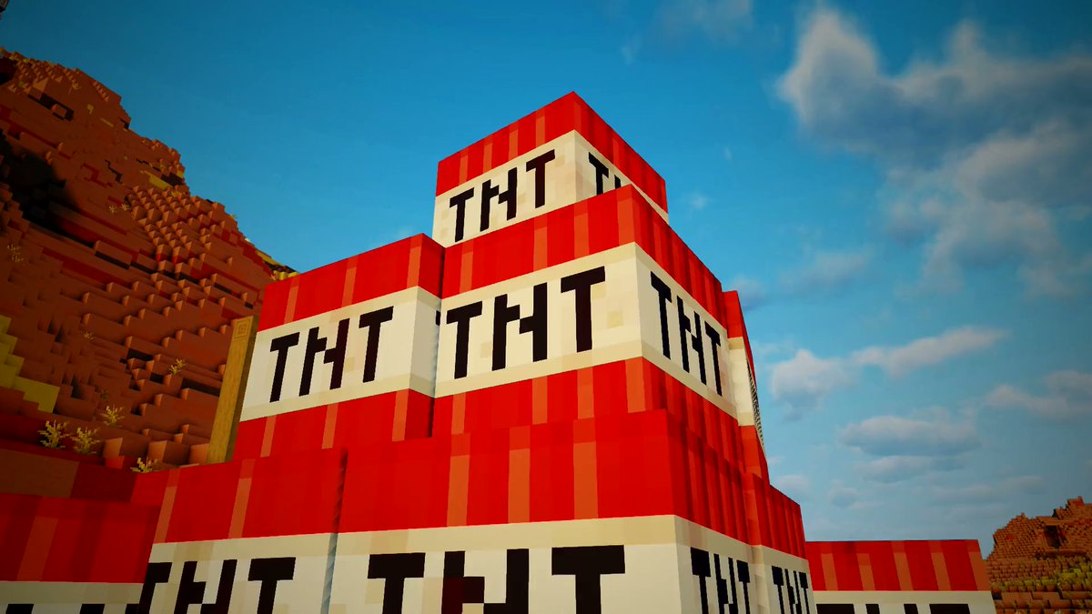 Opus 5.5 自制 Minecraft TNT Boss 并拍片剪辑