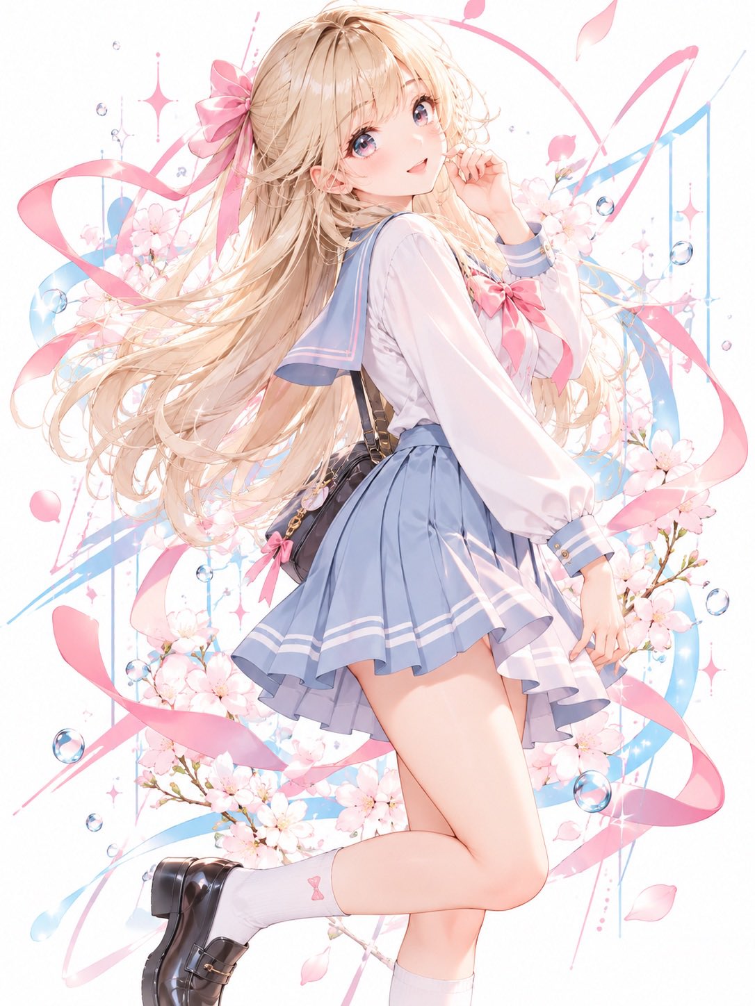 ChatGPT Images 2.5 generates blonde digital art character No.795