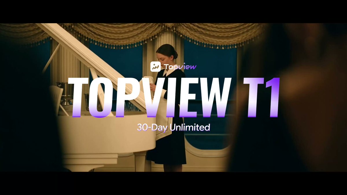 Topview T1 发布：对标 Seedance 2.5 1080P，成本低 62%