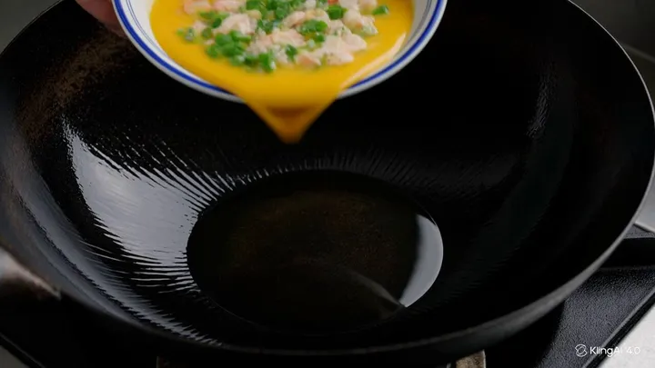 Kling 4.0 720P 30 秒做天津饭实拍视频