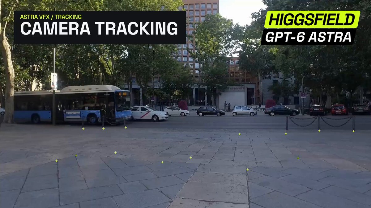 GPT-6 Astra 经 Higgsfield 完成街景 VFX 合成