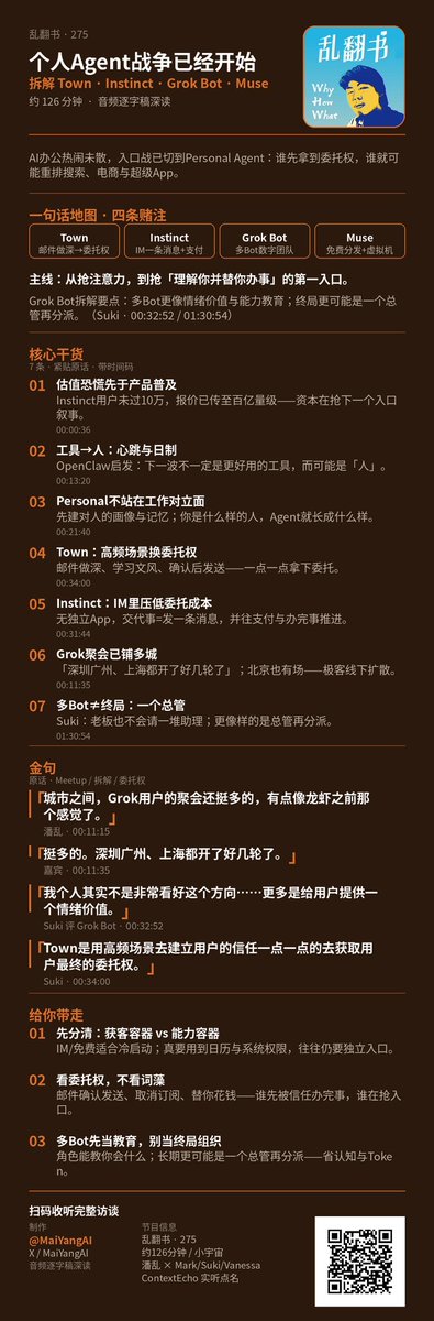 个人 Agent 混战:从 Grok Bot 到 Muse(第 2 张,共 2 张)