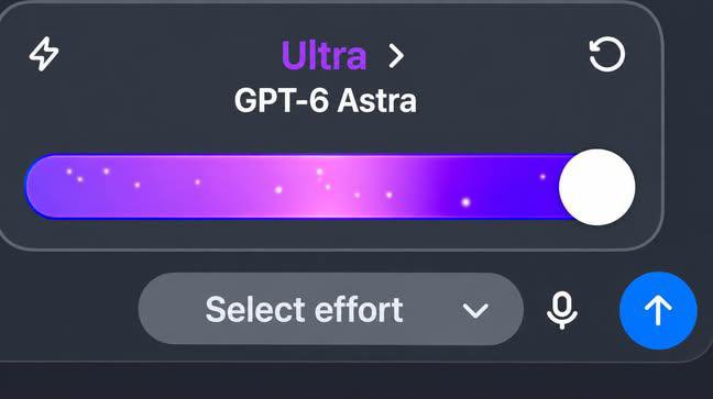 GPT-6 Astra exhausts Plus usage limit in ten minutes, user says