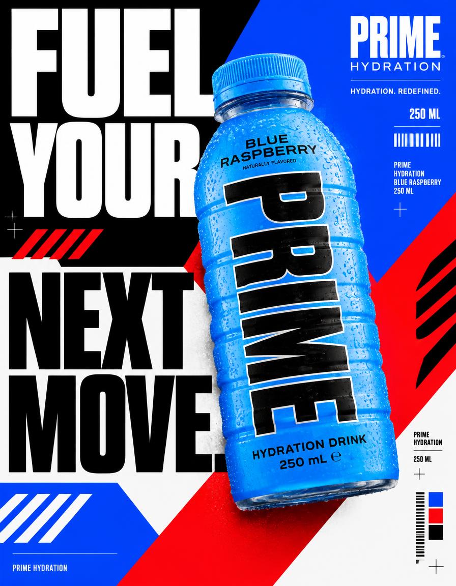 GPT Image 2.5 prompt for a neo-brutalist energy drink poster (image 4 of 4)