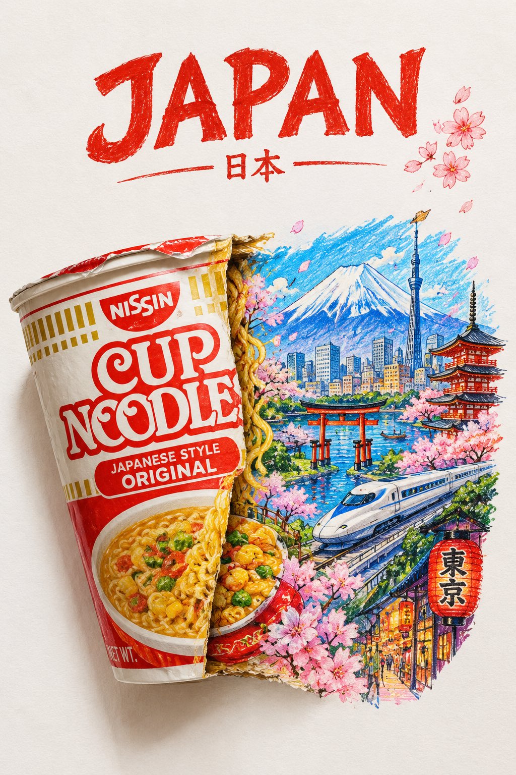 GPT Image 2.5 prompt turns snack packaging into country dioramas