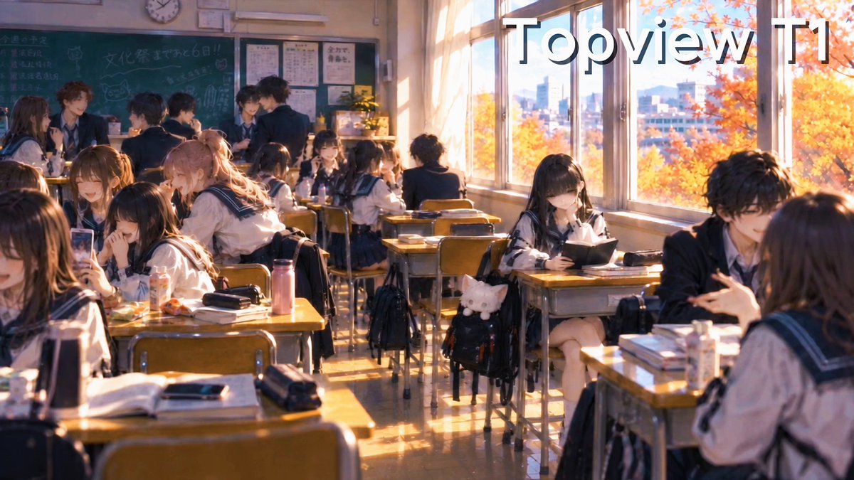 Topview T1 与 Seedance 2.5 同提示词对比实测
