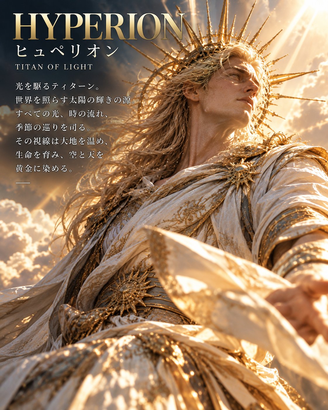 GPT-Image 2.5 renders Greek myth Hyperion