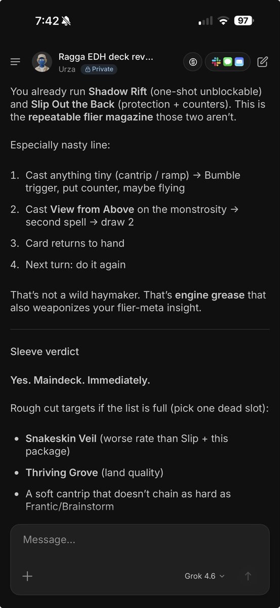 Skydive agent connects to ManaBox to build Commander decks from bulk