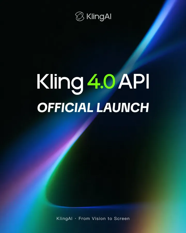 Kling 4.0 API 首发上线，多平台同步可用