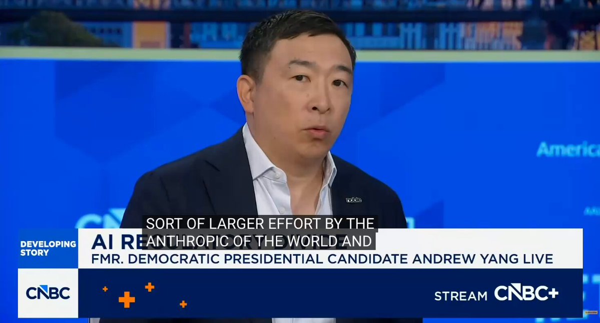 Andrew Yang：OpenAI/Anthropic 需合成互联网训 Agent