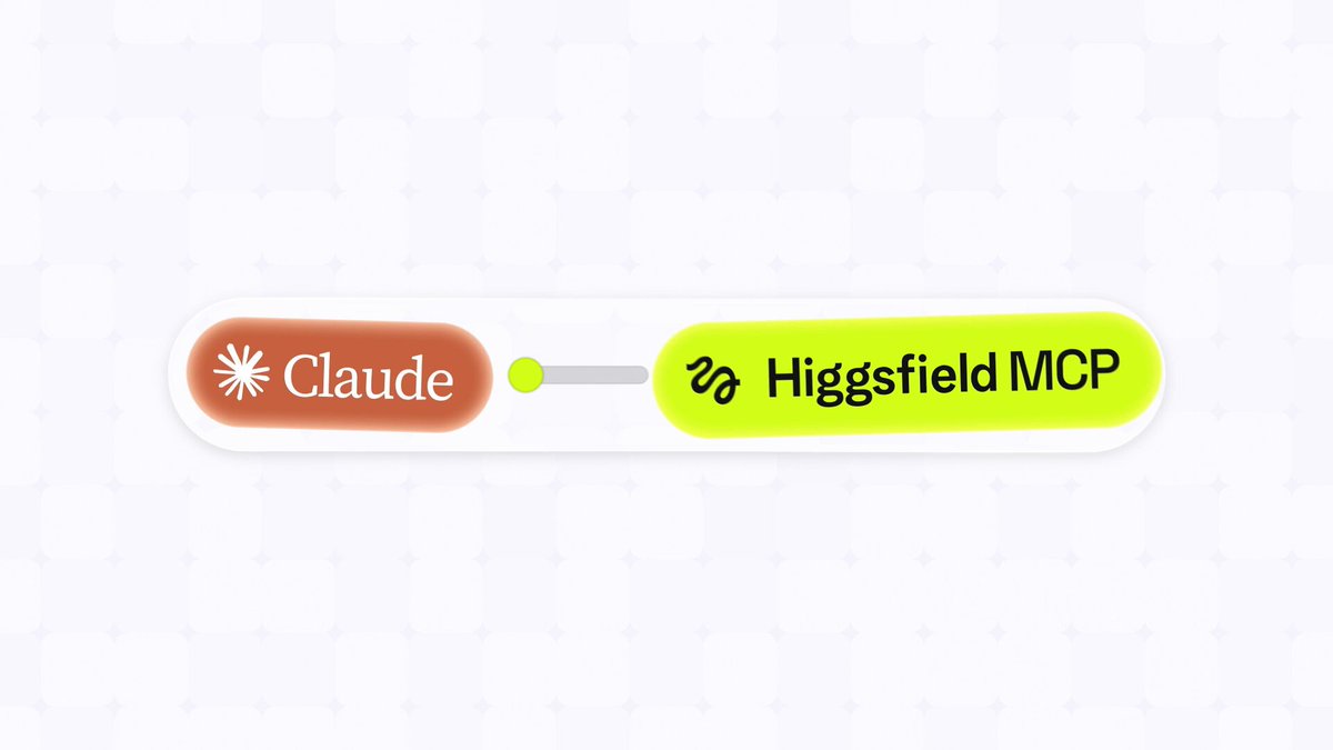 Higgsfield MCP 为 Claude 新增五个工具