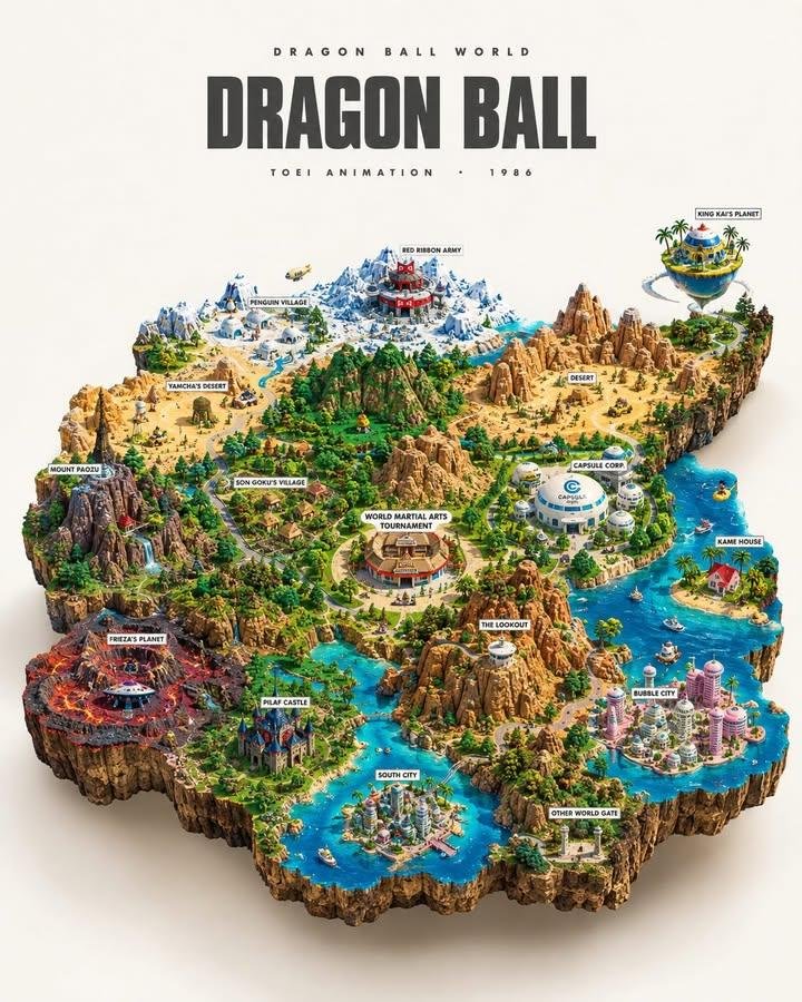 GPT Image 2.5 prompt builds a 3D miniature world map (image 3 of 4)