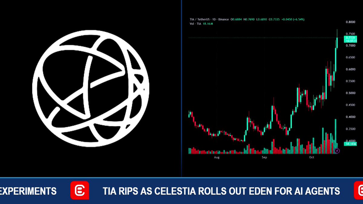 Celestia 推出 Eden：面向 AI Agent 的 EVM 链