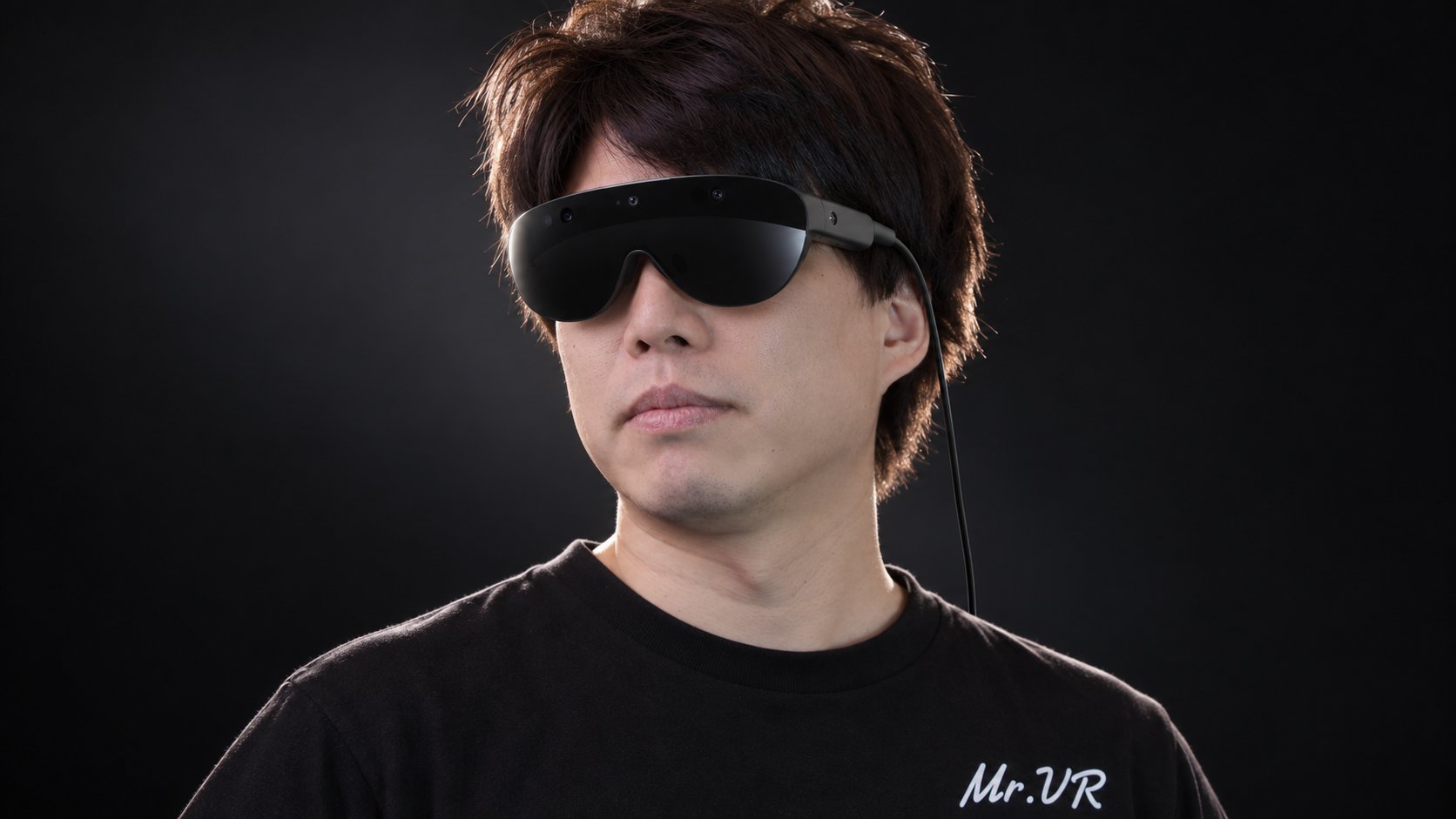 GPT Image 2.5 renders a wearer view of Meta's leaked Phoenix headset (image 3 of 4)