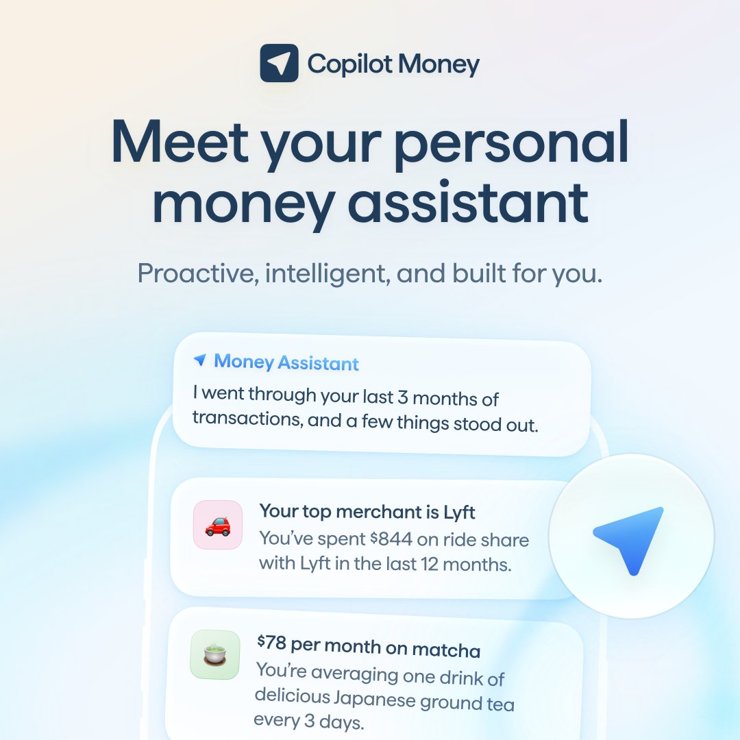 Copilot Money 上线 iOS 版 Money Assistant