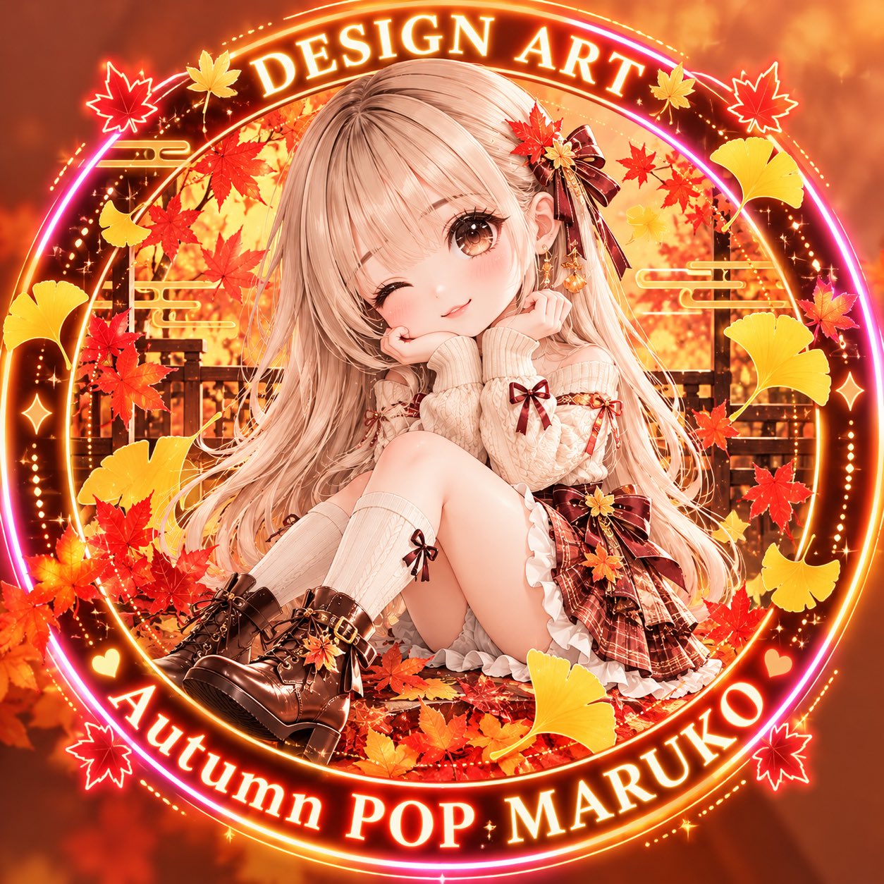 ChatGPT Images 2.5 生成的 Kawaii 数字艺术系列