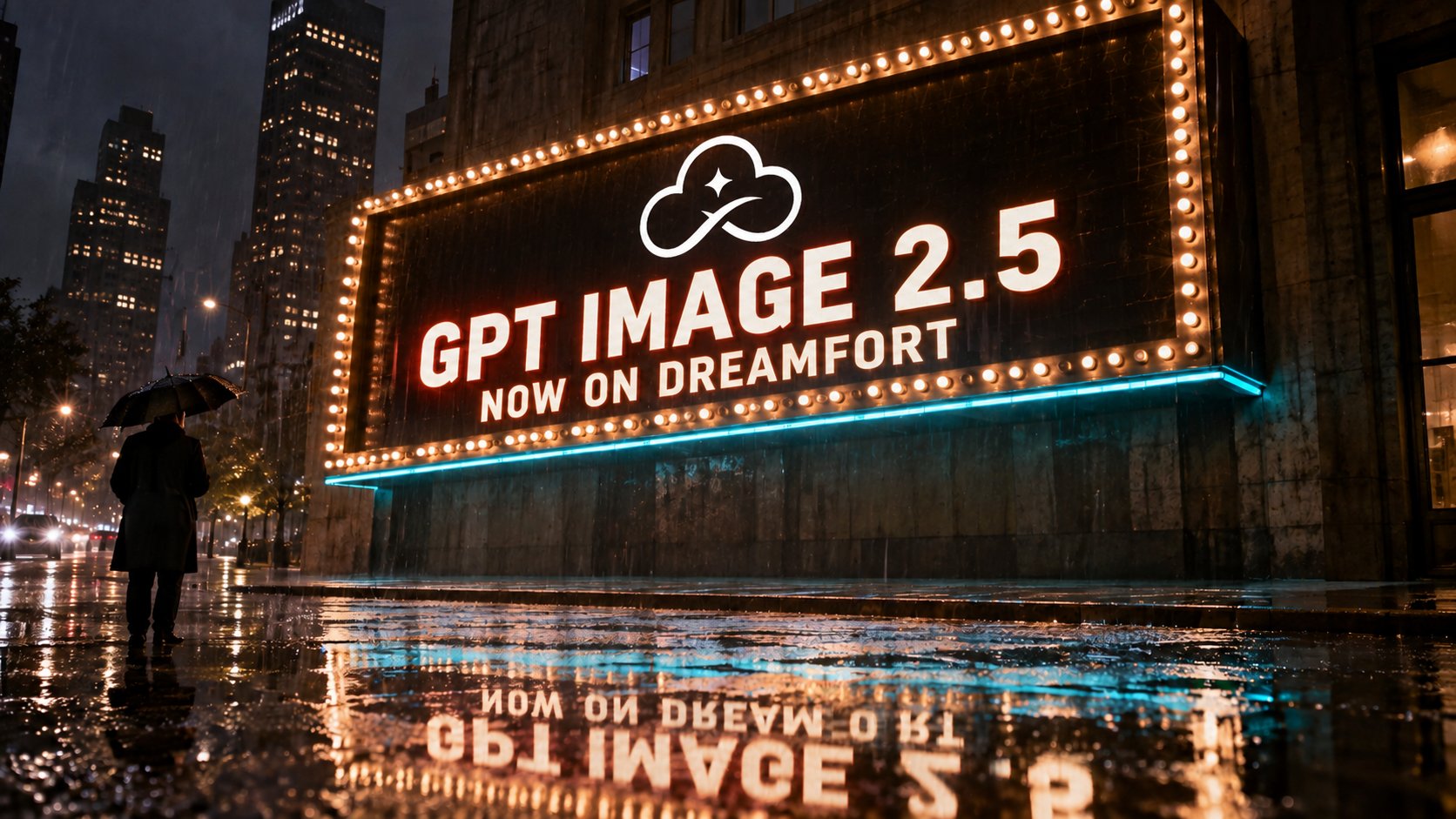 OpenGradient has GPT Image 2.5 generate its own launch poster