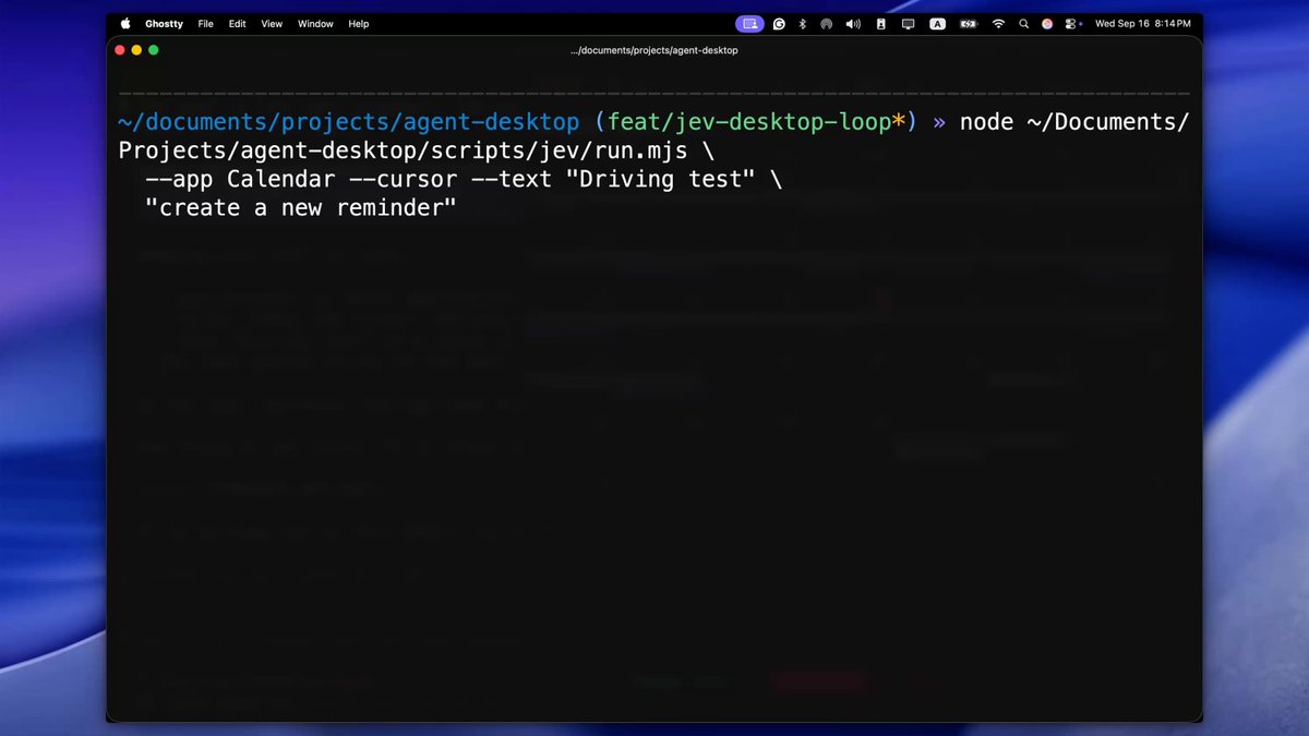 Jev-desktop：基于 Jev 的 computer-use agent
