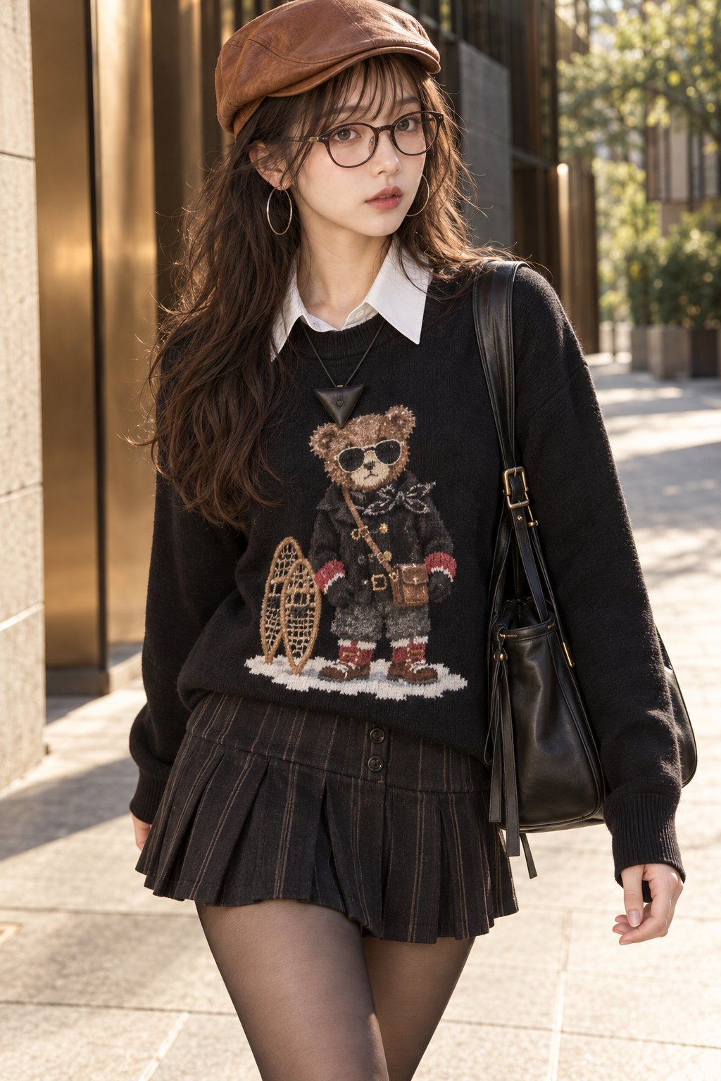 ChatGPT Images 2.5: autumn teddy-bear outfit prompt set
