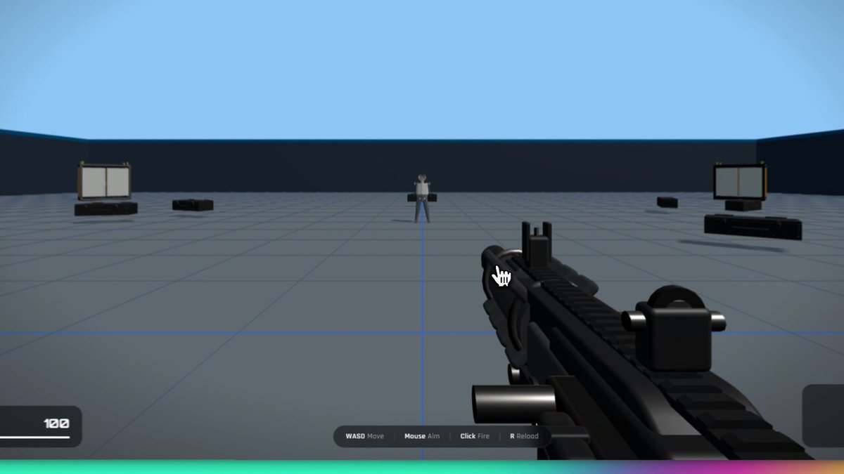浏览器 FPS 里用 System 1 决策做不可战胜的 CPU