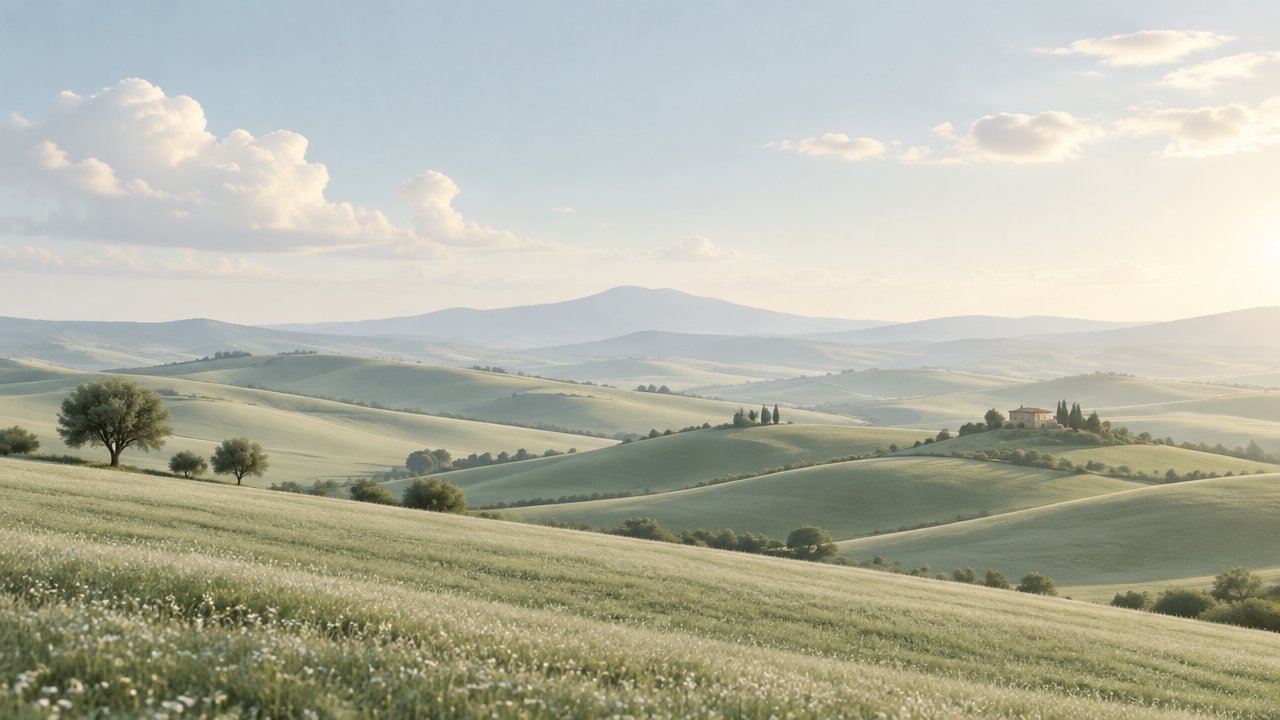 A reusable prompt for soft minimalism wallpapers in Images 2.5 (image 2 of 4)