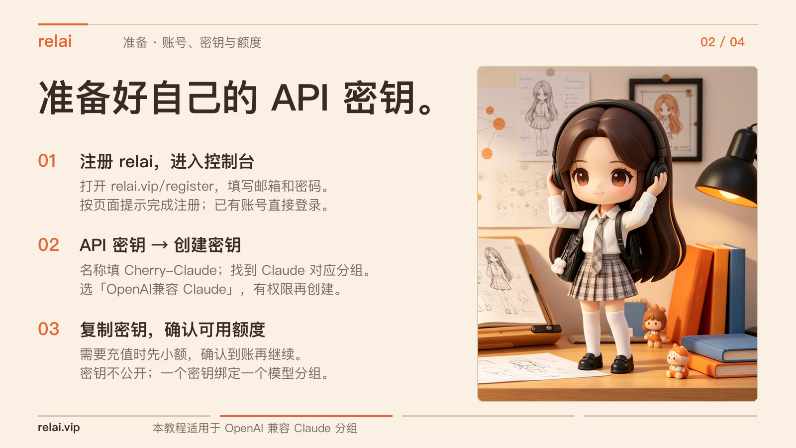 After a Claude ban, relai plus Cherry Studio keeps work going (image 2 of 4)