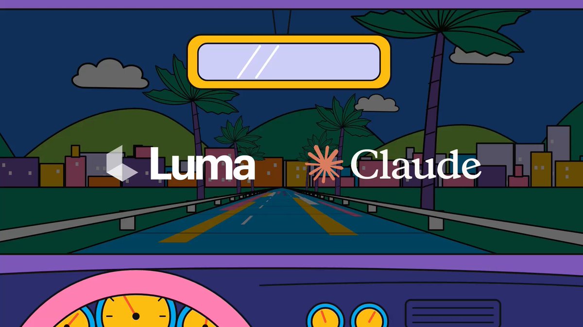 Luma 接入 Claude Motion：动画可一键续做