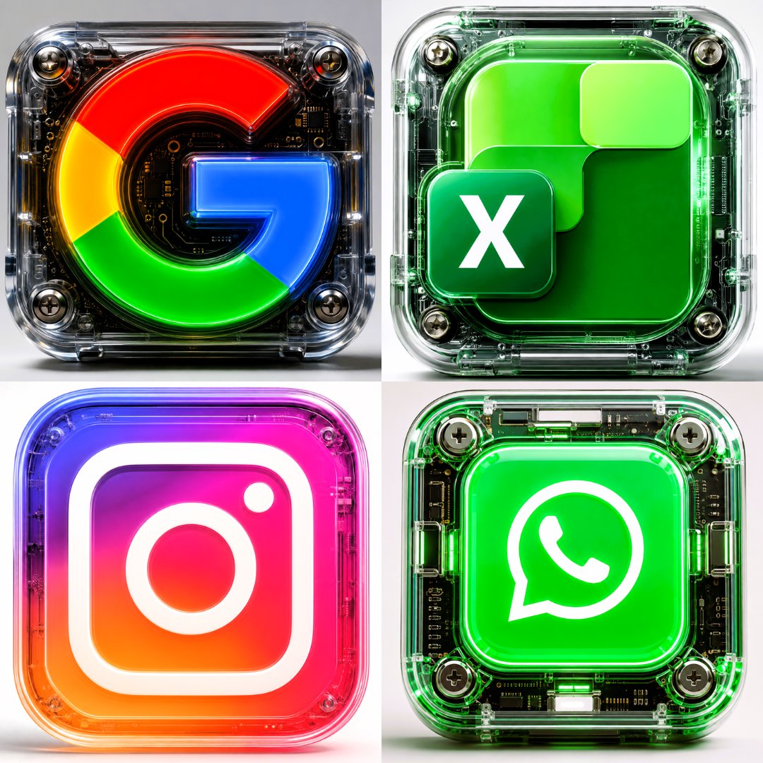 GPT Images 2.5 turns a brand logo into a futuristic collectible (image 2 of 2)