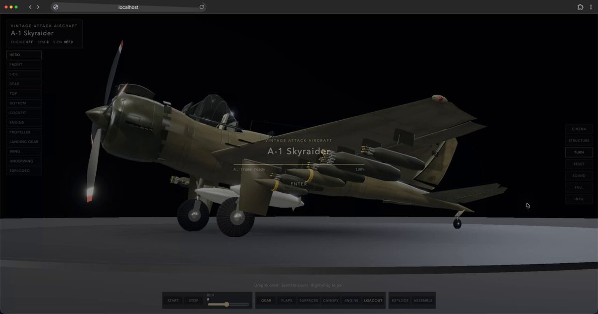 Union Alpha 首测：生成 Douglas A-1 攻击机