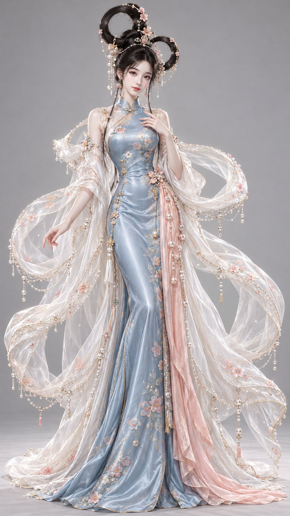 GPT Image 2.5 prompt: stylized 3D oriental fantasy character