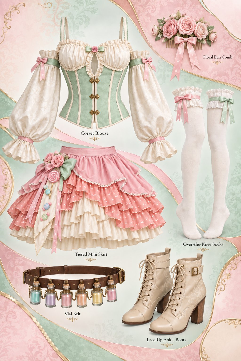 AI outfit-swap experiment extracts garment prompts with a plugin (image 4 of 4)