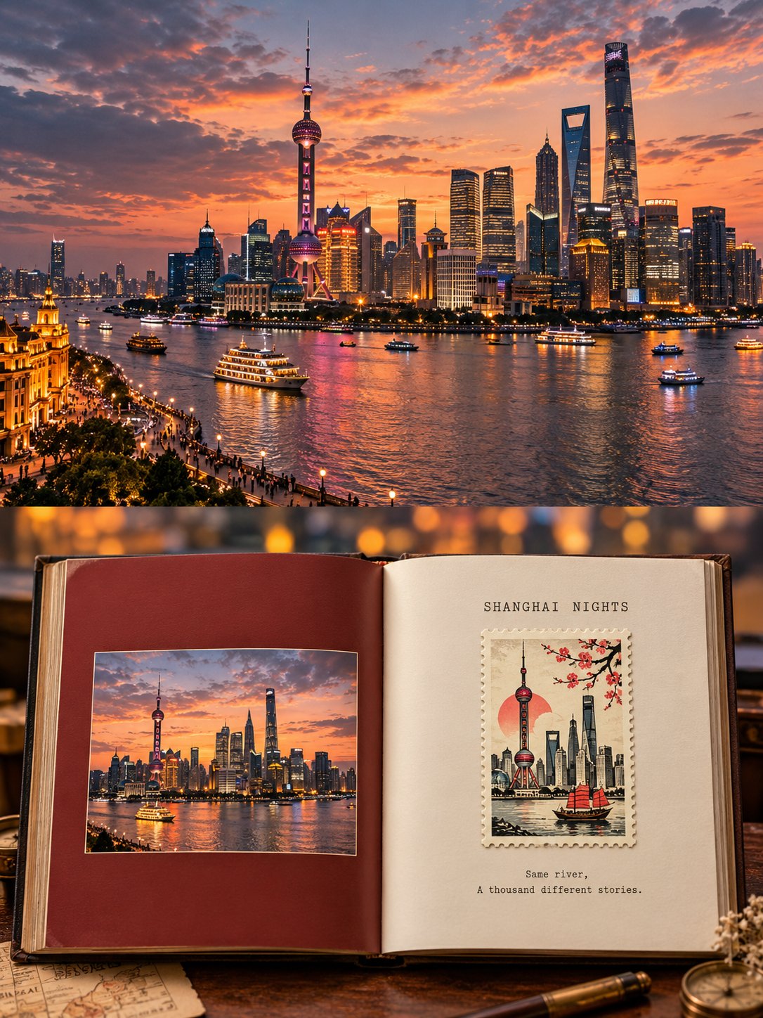 GPT Image 2.5 prompt template for travel-memory posters