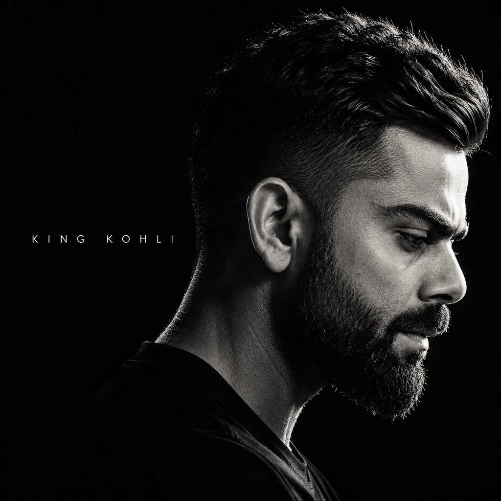 Black-and-white high-contrast cinematic portrait poster prompt for Images 2.5 (image 4 of 4)