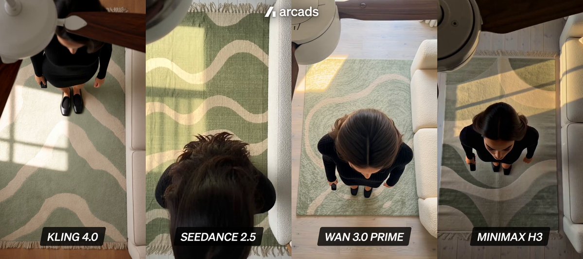 Kling 4 vs Seedance 2.5 vs Wan 3.0 对比测试