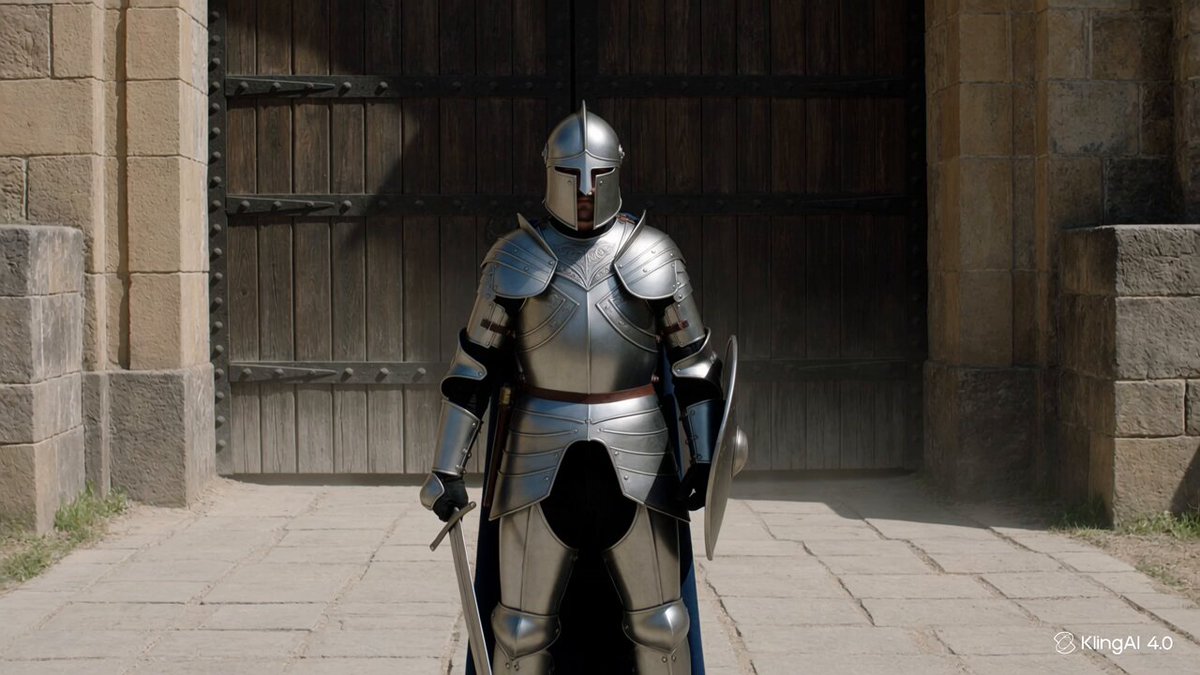 Kling 4.0 medieval knight battle: full 30-second prompt