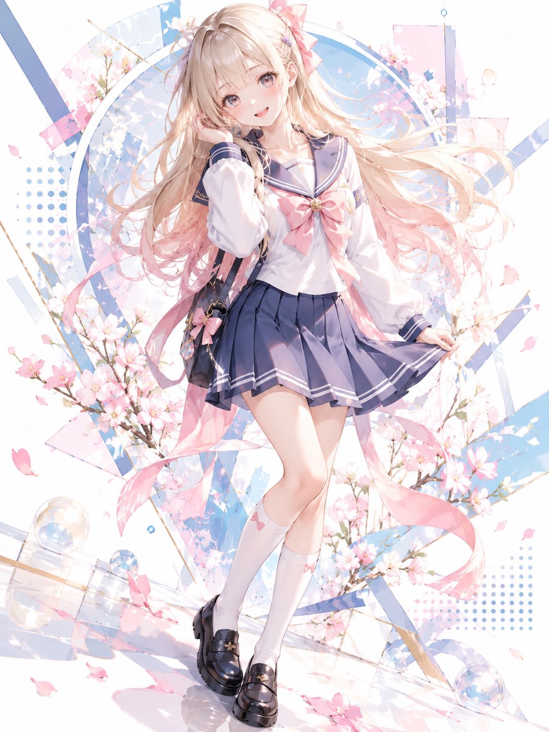 Kawaii blonde character art generated with ChatGPT Images 2.5