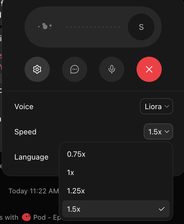 用户催 Grok Bot 加语音倍速播放