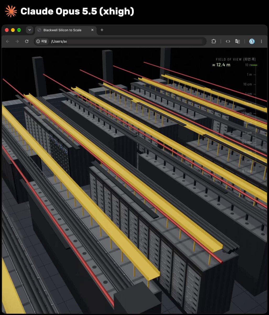 NVIDIA GPU teardown 3D animation runs in a single HTML file