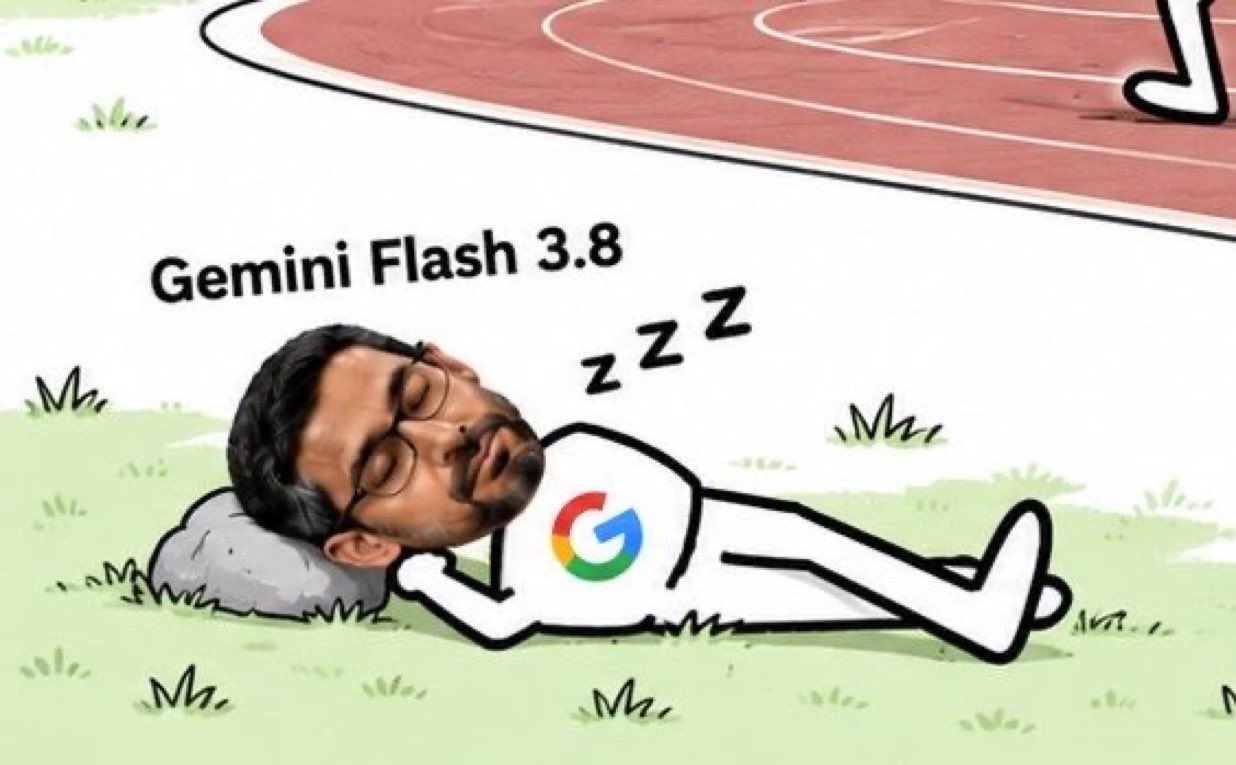Meme contrasts Anthropic, OpenAI and xAI model launches with Google's silence