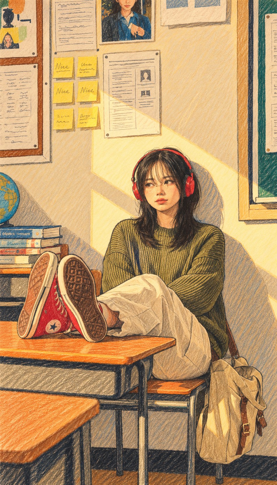 GPT Image 2.5 照片转手绘插画提示词(第 1 张,共 3 张)