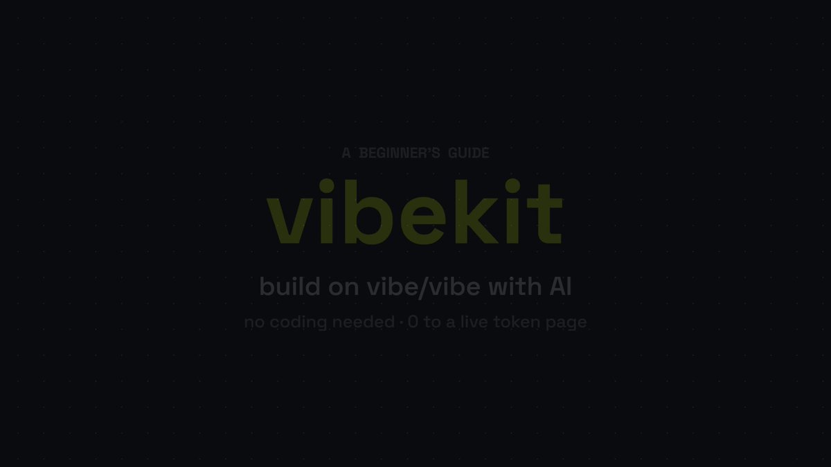 vibekit: a free toolkit for building apps on vibevibefun with AI