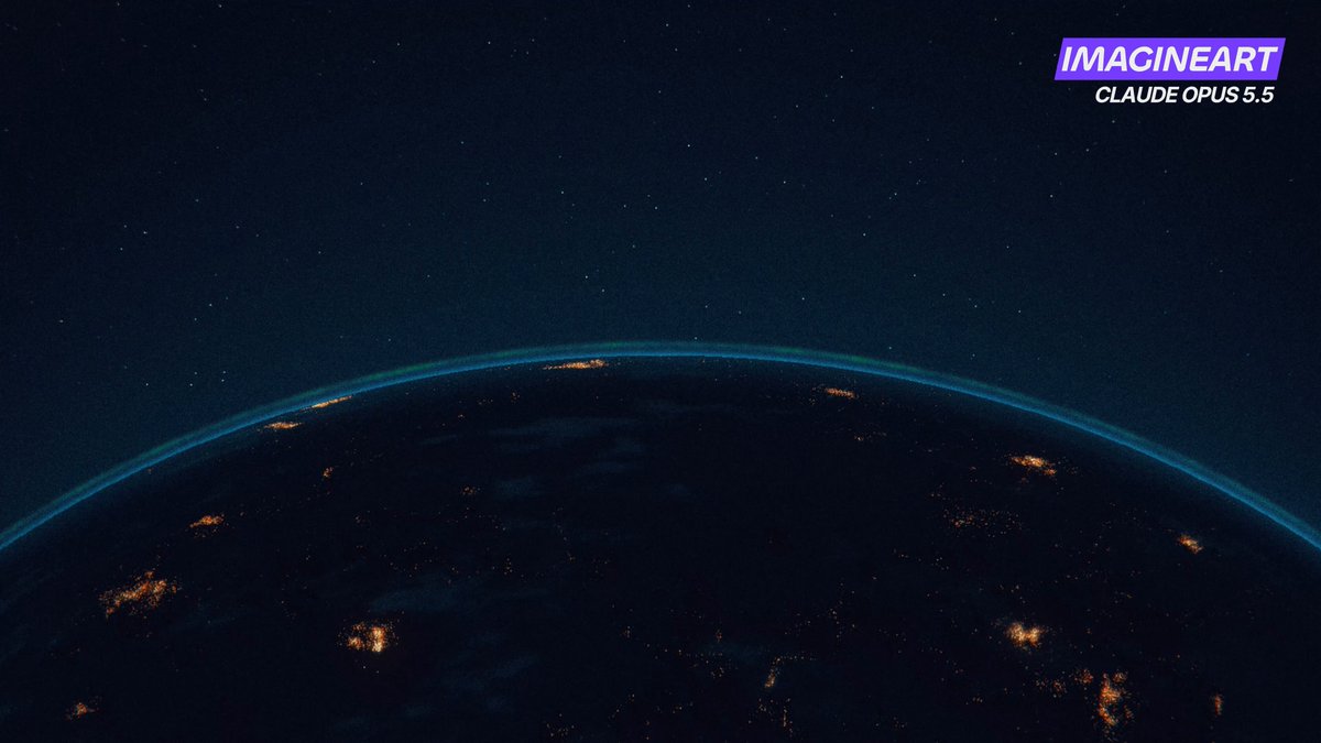 ImagineArt makes its promo video entirely in JavaScript with Opus 5.5
