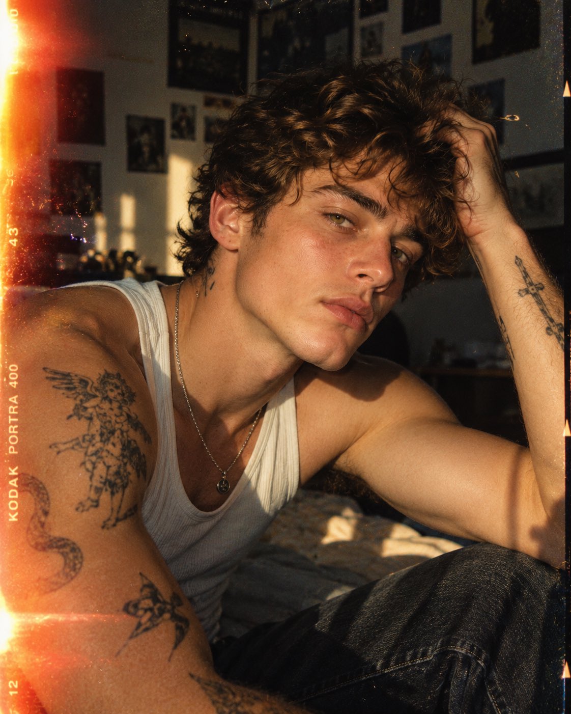 GPT Image 2.5 prompt for a film-style male portrait