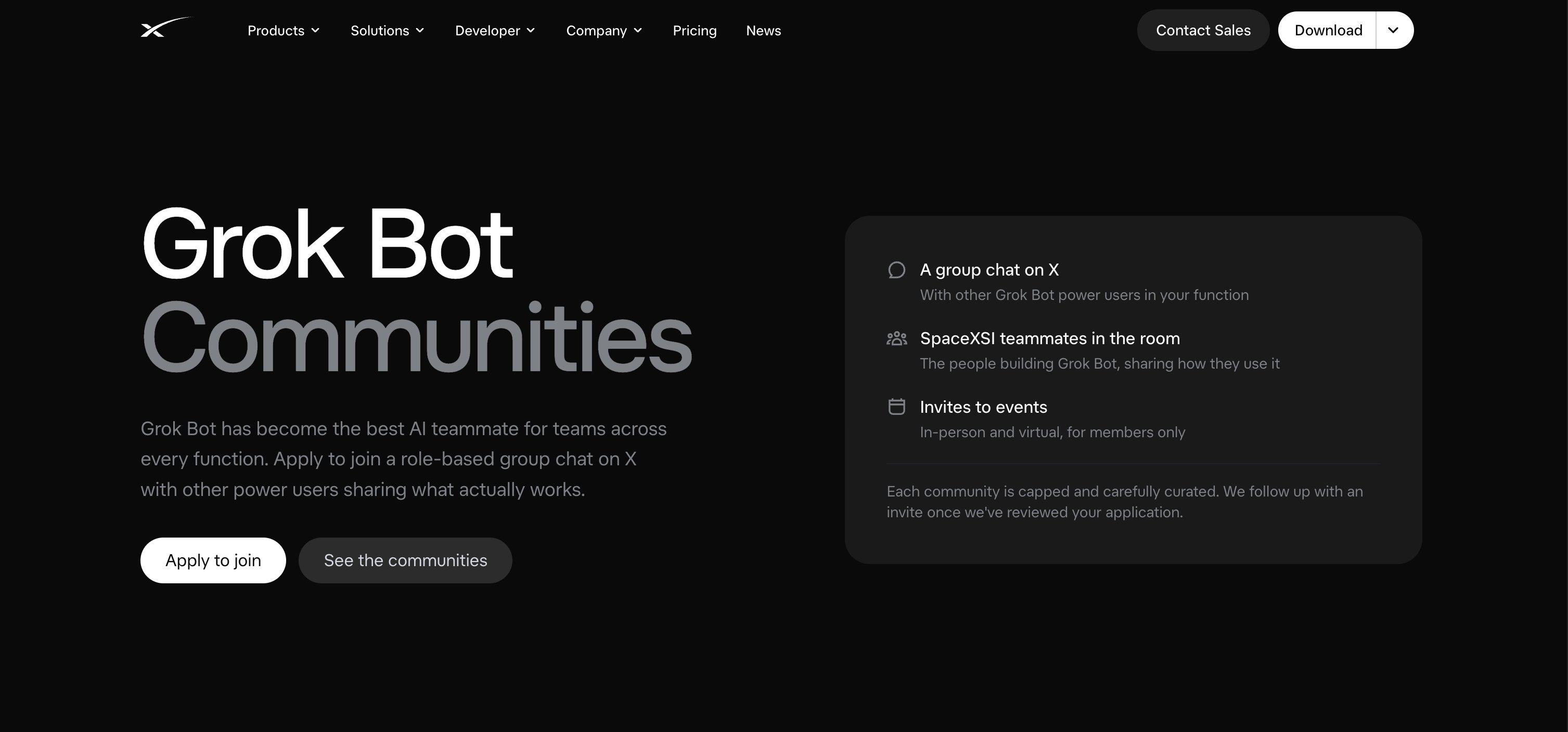 Grok Bot communities: who has joined so far