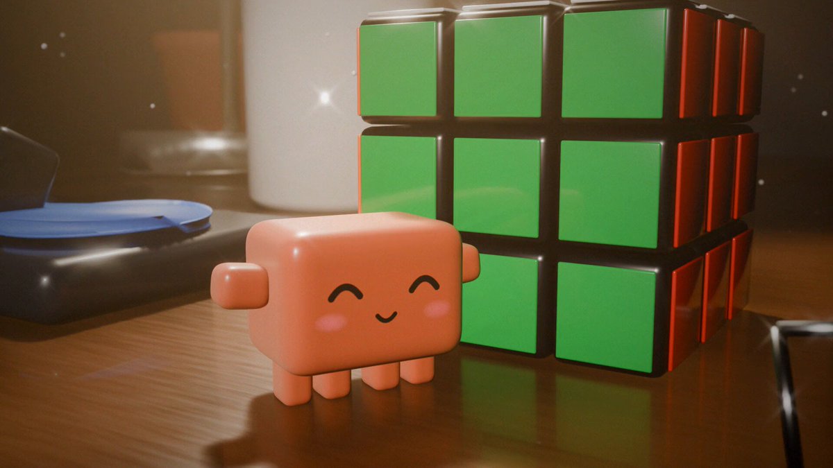 Claude Opus 5.5 生成 3D 卡通动画，无需 After Effects