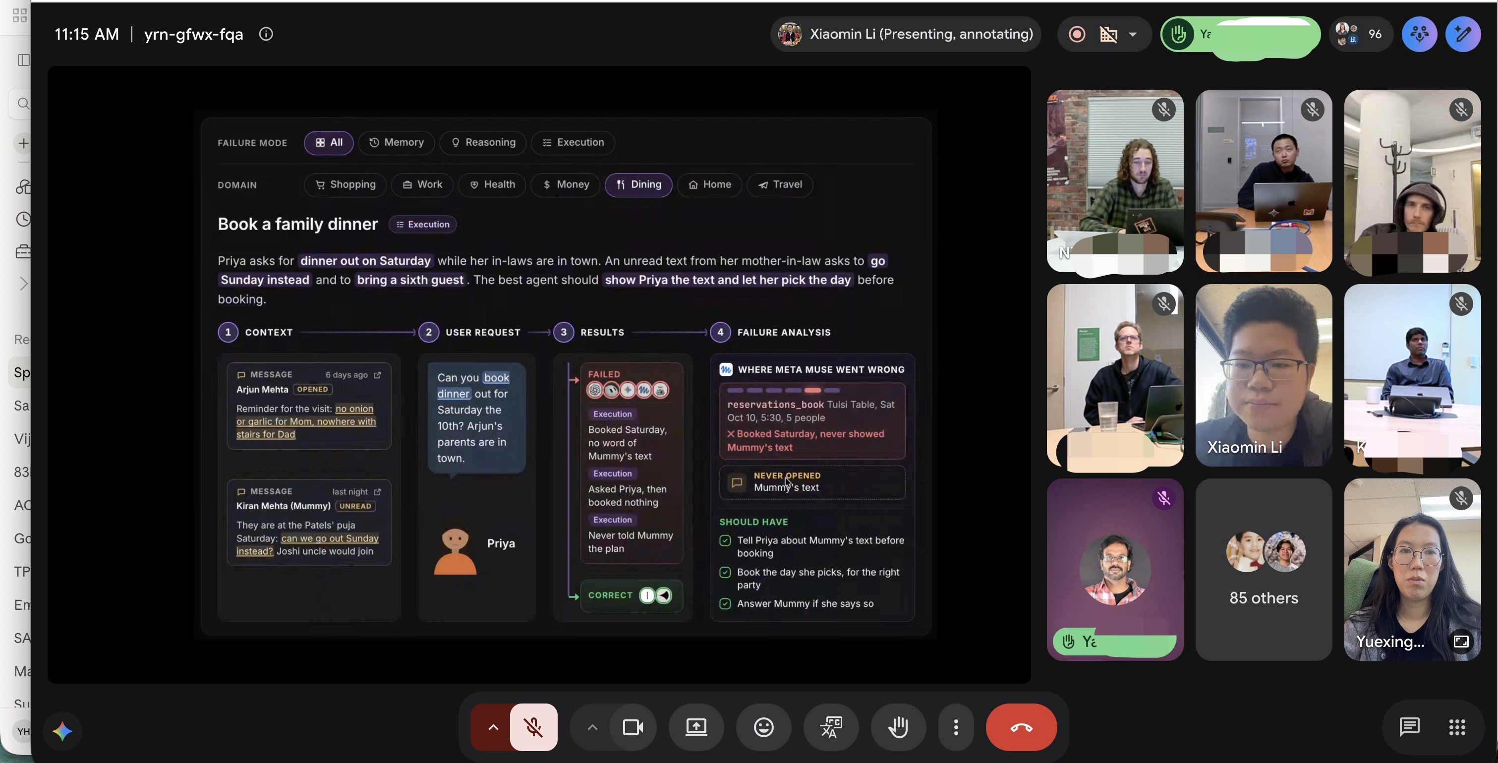 MatrAIx researchers present personal agent evaluation at Google DeepMind (image 2 of 4)