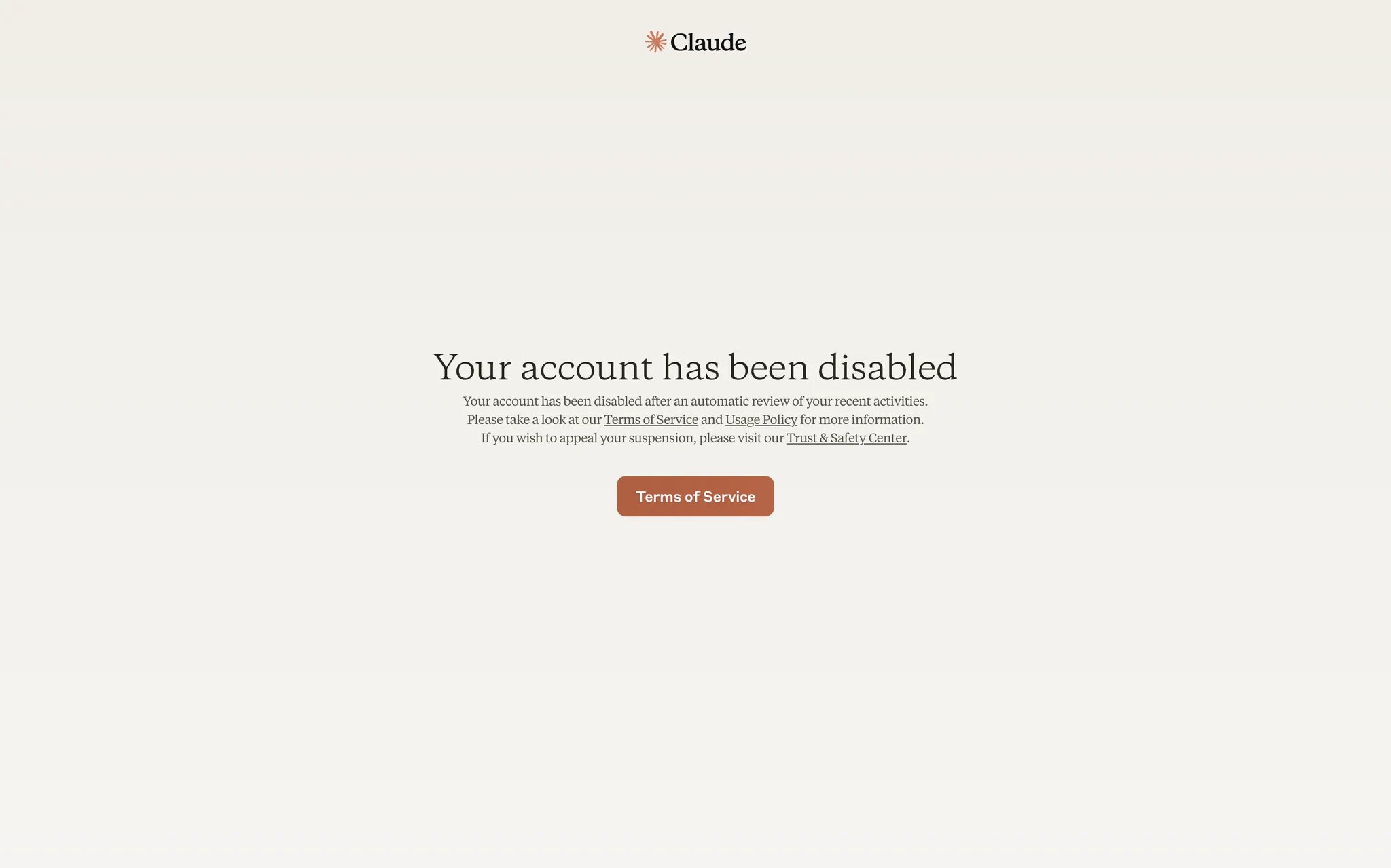 Anthropic's hidden ban triggers and a 3.3% appeal success rate, per user summary