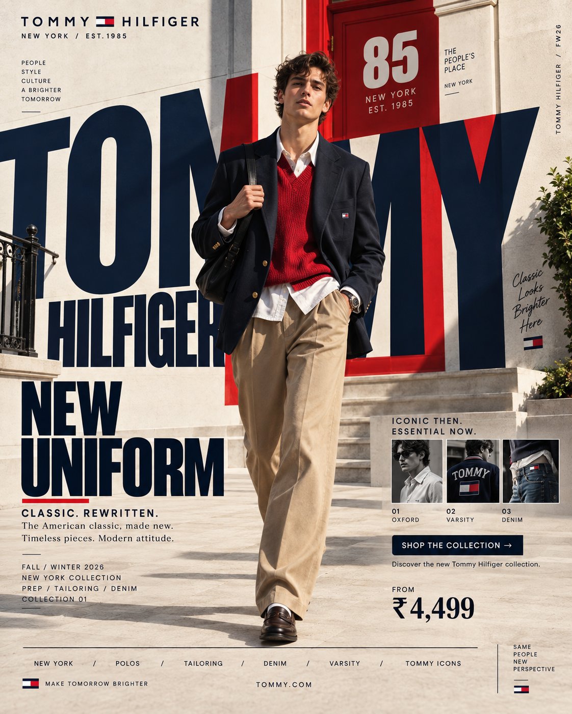 GPT Image 2.5 builds four fast-fashion campaign visuals (image 3 of 4)